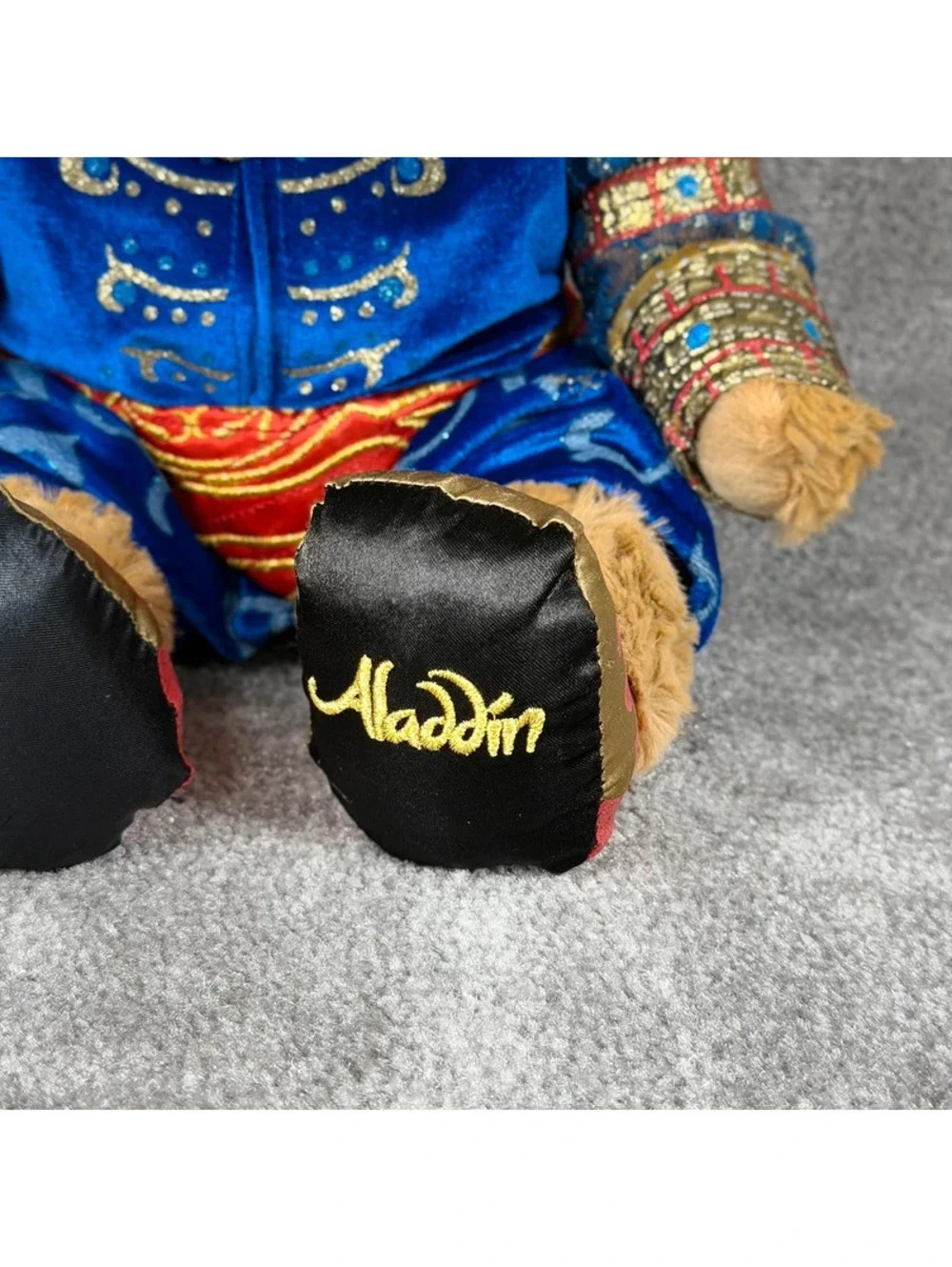 Disney Aladdin 16” Plush Bear from Broadway Musical “Genie Bear”